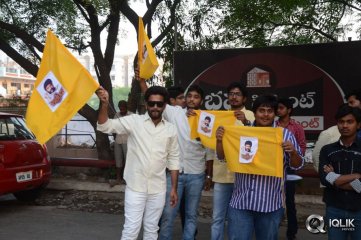 Legend Movie Hungama at Bramaramba Theatre